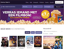 Tablet Screenshot of cinematexel.nl